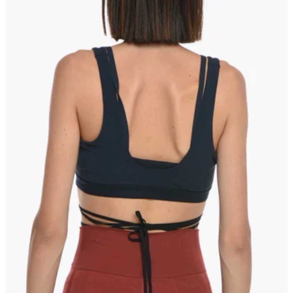 Nike x Jacquemus La Brassière Sport Bra Navy - Picture 2 of 13